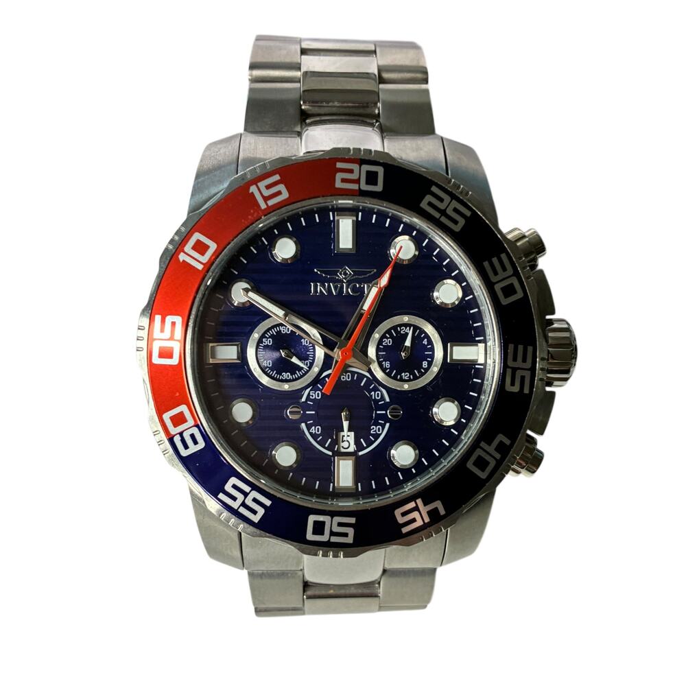 Invicta Pro Diver Scuba Men's 50mm Quartz Chronograph Blue Dial  Watch 22225